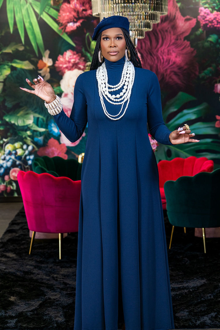 Tall Girl Pleated Dress