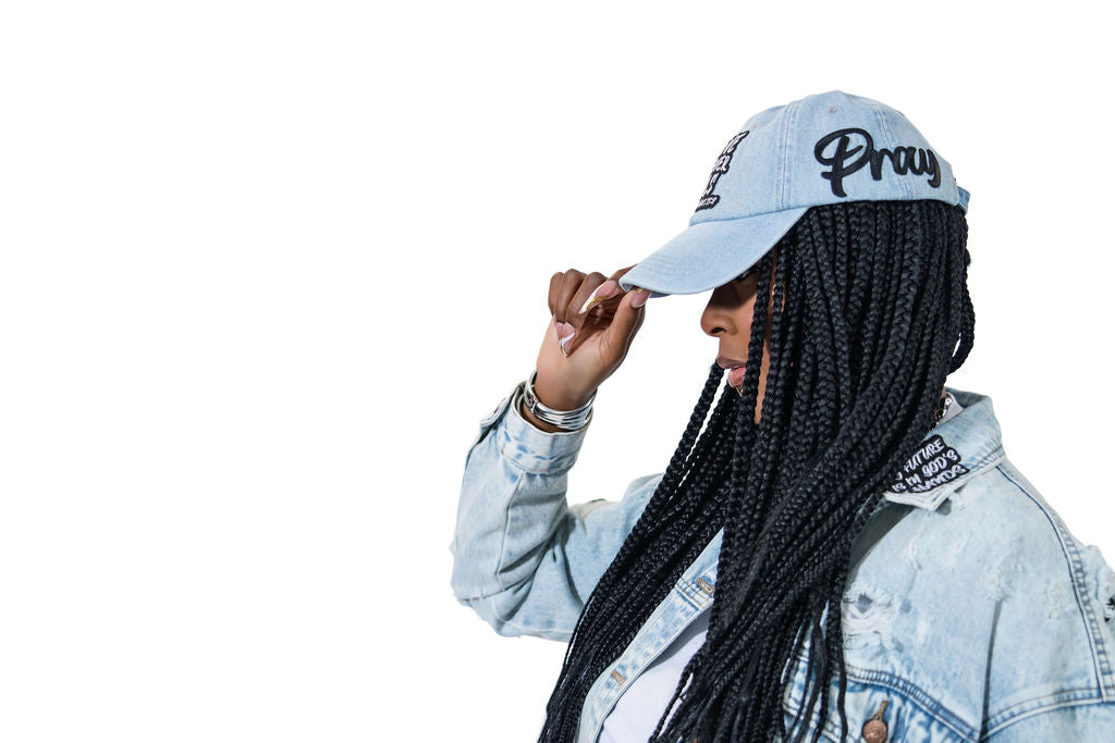 Faith base Patch Denim Hat