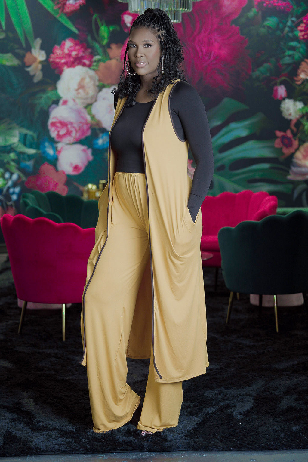 Tall Girl 2pc Vest Set