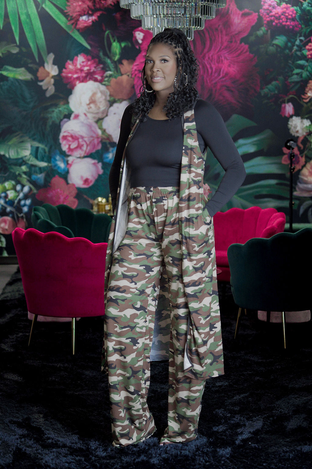 Tall Girl 2pc Vest Set