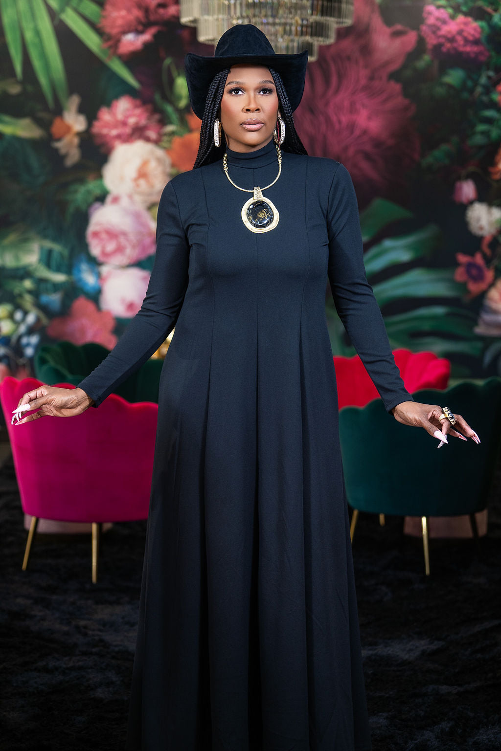 Tall Girl Pleated Dress