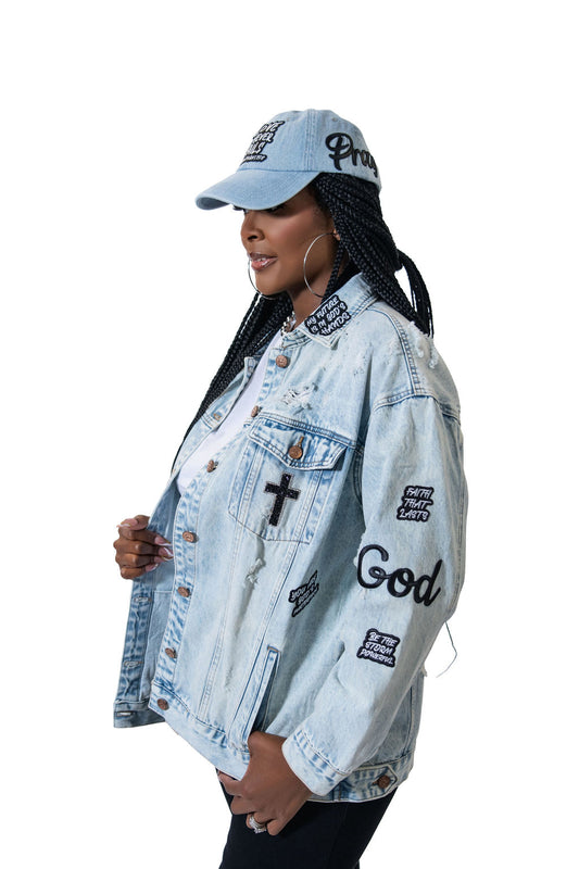Custom Faith Patch Jacket