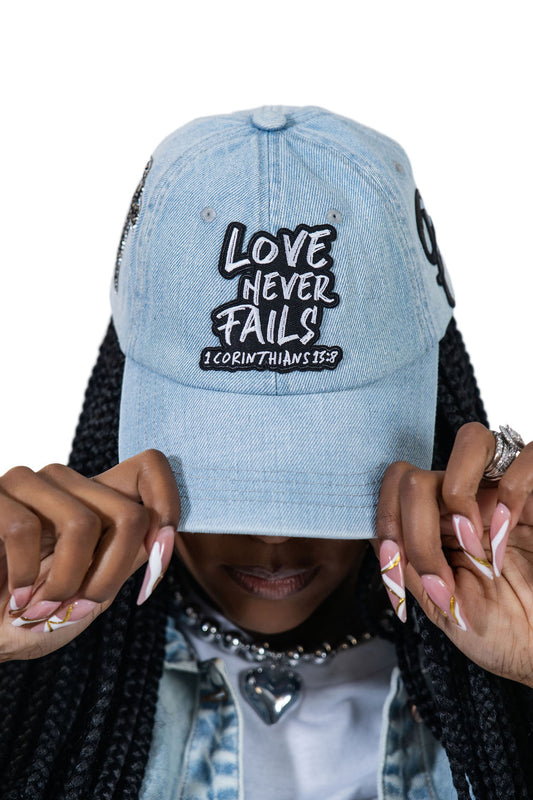 Faith base Patch Denim Hat