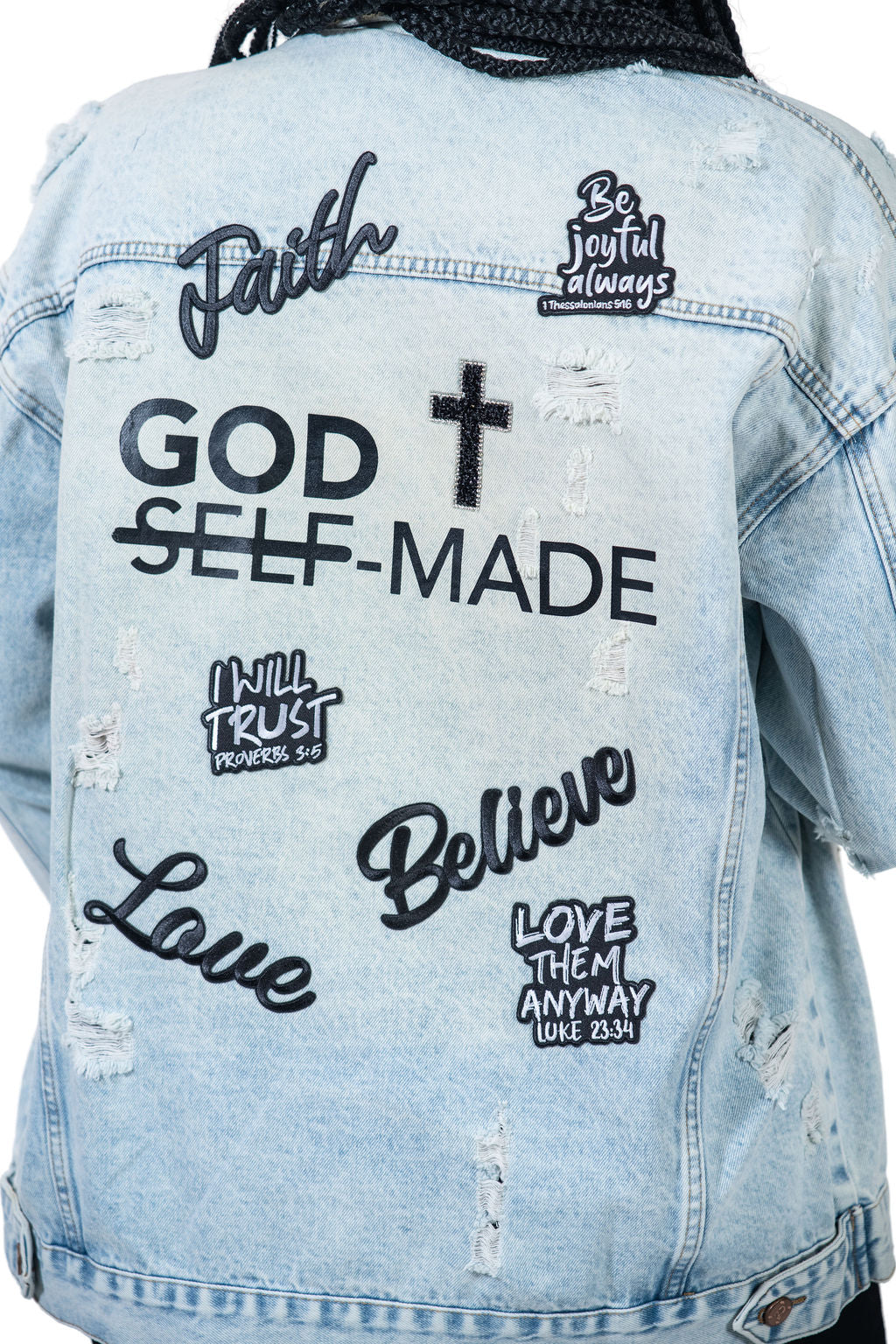 Custom Faith Patch Jacket